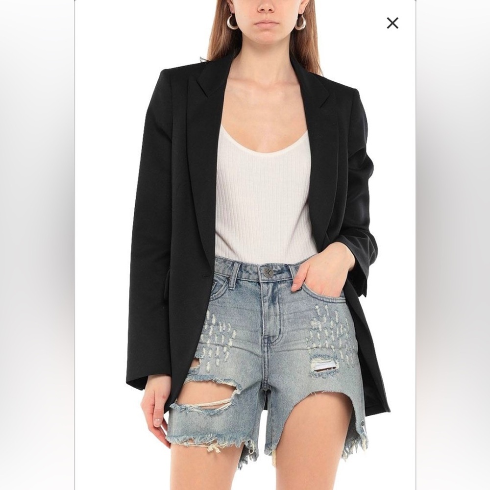 One Teaspoon One X “The Ledgend” Distressed Jean Shorts Size 23